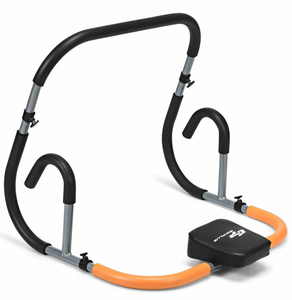 lot 140 image: Goplus Ab Fitness Crunch Abdominal Exercise Workout Machine for Glider Roller & Pushup