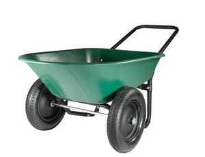 lot 214 image: Marathon Yard Rover 2 Tire Wheelbarrow, 300 lb Capacity
