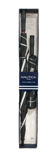 lot 405 image: Nautica 2-Pack Golf Umbrella Set, 60 Stick & 56 Folding, Wind Resistant, Black