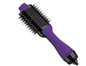 lot 438 image: Revlon One-Step Ceramic Hair Dryer & Volumizer Hot Air Brush, Purple