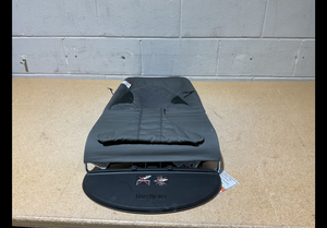 lot 22 image: BabyBjrn Bouncer Balance Soft, Dark Gray, WovenJersey, Tri-Fabric  2-in-1 Adjustable Baby Bouncer Seat and Toddler Chair, Newborn to Toddler (8-29 lbs), 4 Positions, Lightweight & Portable