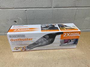 lot 243 image: BLACKDECKER 7.2V Dustbuster Cordless Handheld Vacuum - Lightweight & Portable, HNVC220BCZ00
