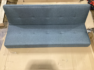 lot 474 image: Gray Futon (Possibly Missing Legs)