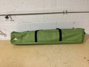 lot 308 image: Quest Camp Cot Instant Cot Green