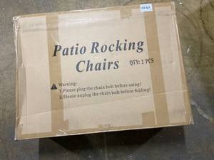 lot 319 image: Outdoor Adirondack Chair 2pcs