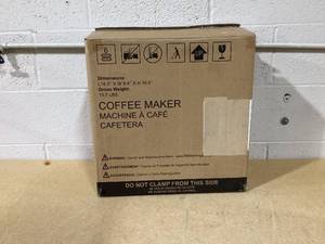 lot 328 image: Cafe 10 -Cup Programmable Residential Drip coffee maker with Automatic Shut-Off