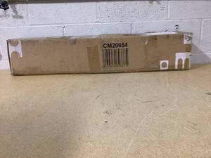 lot 340 image: 6 ft. PVC Unlit Artificial Slim Pencil Christmas Tree with Stand Home Holiday Decor Green