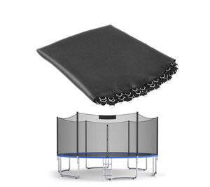 lot 257 image: Gymax Replacement Trampoline Mat Jumping Mat Fits 10ft Frame w V-Hooks