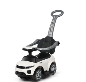 lot 272 image: Costway Unisex Kid Push & Pedal Ride-on, PP Iron White, 35.00 x 17.00 x 33.00 Inches, 6.5 lbs
