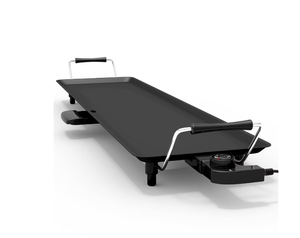 lot 291 image: Giantex Large Electric Teppanyaki Table Top Grill Griddle, 35 Indoor Outdoor Nonstick BBQ Griddle w5 Adjustable Temperature, Portable 2000W Plate for PartyHomeCamping Cooking