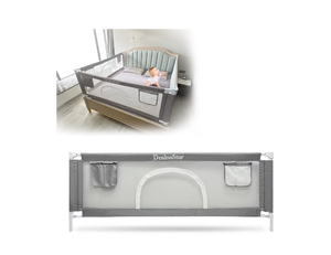 lot 295 image: Bed Rail for Toddlers,38 Baby Bed Rail Guard,Upgrade Adjustable Kids Bed Rail,Universal Safety Baby Bed Side Rail Guard for Twin,Full,Queen,King,Cal King Size.