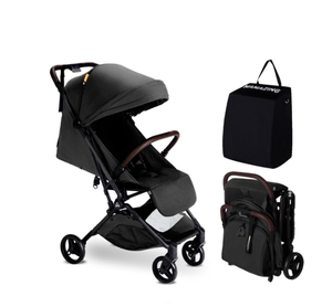 lot 298 image: Carbon Fiber Baby Stroller Travel Lightweight Compact Stroller Easy-Fold Design Infant to Baby Toddler
