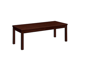 lot 376 image: Occasional Coffee Table, Mahogany