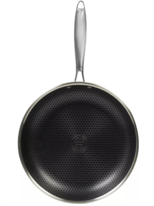 lot 36 image: Glidesteel 12 Nonstick Stainless Steel Frypan