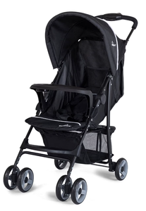 lot 97 image: Costway Foldable Lightweight Baby Stroller Travel Pushchair 0-36 Months Age Group 13 lbs Black