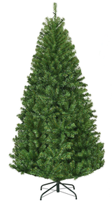 lot 117 image: Goplus 6FT Pre-Lit Artificial Christmas Tree Auto-SpreadClose up Branches 11 Flash Modes with Multicolored 350 LED Lights & Metal Stand