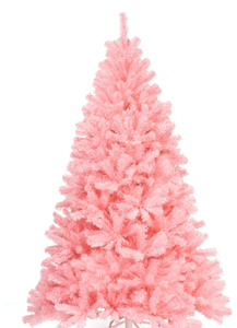 lot 342 image: Costway 6Ft Hinged Artificial Christmas Tree Full Fir Tree New PVC w Metal Stand white