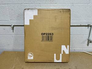 lot 172 image: Clihome 30 lbs. 17.5 in. Heavy-Duty Square Patio Umbrella Base Stand in Bronze with Steel Upright and Resin Base