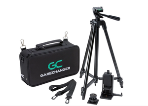 lot 245 image: GameChanger Streaming Kit w Fence Mount & Tripod