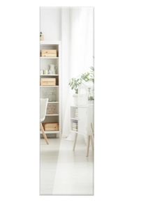 lot 377 image: Full Length Wall Mounted Mirror for Bathroom Bedroom Entryway