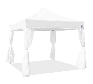 lot 215 image: E-Z UP 10 x 10 Commercial Canopy (Broken frame)