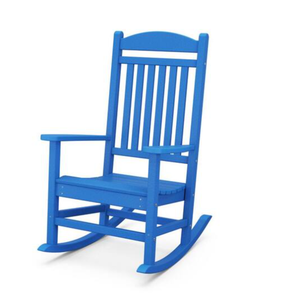 lot 319 image: Outdoor Adirondack Rocking Chairs 2pcs DARK BLUE
