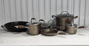 lot 97 image: Anolon Advanced Cookware Set - (6)