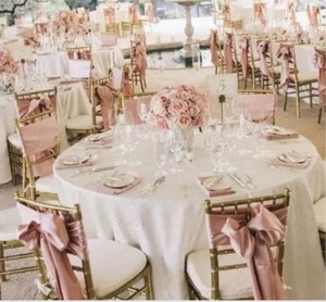 lot 8 image: Qty 36 -108 Poly Premier Tablecloth and Event Table Linens, All linens are free from stains and meticulously maintained