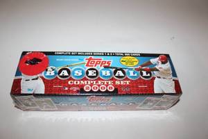 lot B-21 image: Factory-Sealed 2008 Topps Baseball Complete Set Series 1 & 2