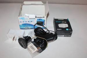 lot 46 image: Vehicle Blackbox DVR with Accessories and Amazon Smart Plug