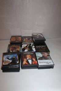 lot 51 image: James Bond 007 Movie Collection on DVD and Blu-ray