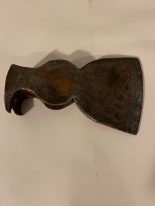 lot 103 image: Vintage Railroad Spike Puller and Adze Head Tool