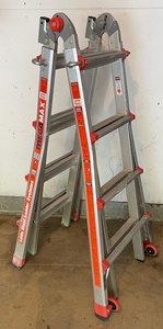 lot A-45 image: Little Giant MegaMax Multi-Position Aluminum Ladder