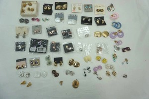 lot 46 image: Clip On Earrings & 1 locket pendant (all have matches)