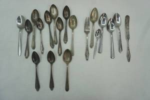 lot 53 image: Vintage Spoons