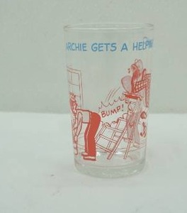 lot 60 image: Archie Comics Collector Glass 1973