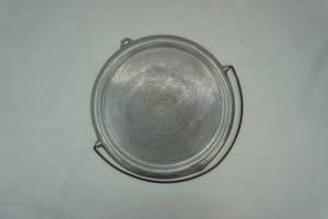 lot 82 image: Vintage Double-Sided Griddle with Handle. Super Maid Cookware