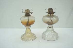 lot 97 image: Antique Oil Lamps (2ct)