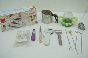 lot 132 image: Kitchen Utensils, Tools, and Slicer