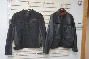 lot 137 image: (2ct) Harley Jackets Size Mens Large