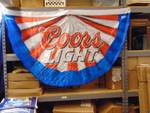 Coors Light Bunting 73"x43"