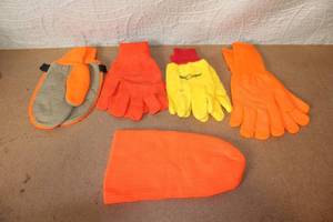 lot 132 image: Collection of Winter Gloves and Cap Wells Lamont XL Assorted Styles