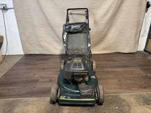 lot B-161 image: Craftsman 6.5 HP EZ Walk-Behind Gas Lawn Mower with Rear Bag