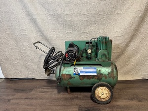 lot A-200 image: Sears 2 HP Air Compressor Paint Sprayer Model 106.153780