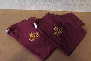 lot 304 image: Set of 3 University of Minnesota Housing and Residential Life T-Shirts Adult Large