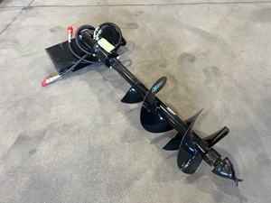 lot 5612 image: FUTURE Mini Skid Steer Auger 12 inch