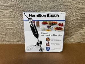 Hamilton Beach 2 Speed Immersion Blender with Attachments, 260 Watt