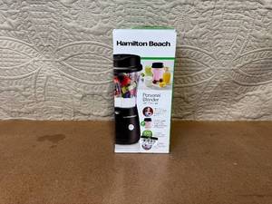 lot 33 image: Unopened Hamilton Beach Personal Blender in Box