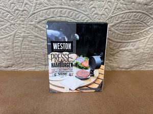 lot 63 image: Weston Single Burger Press in Box