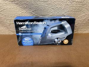 lot 77 image: Hamilton Beach Durathon Electronic Retractable Cord Iron